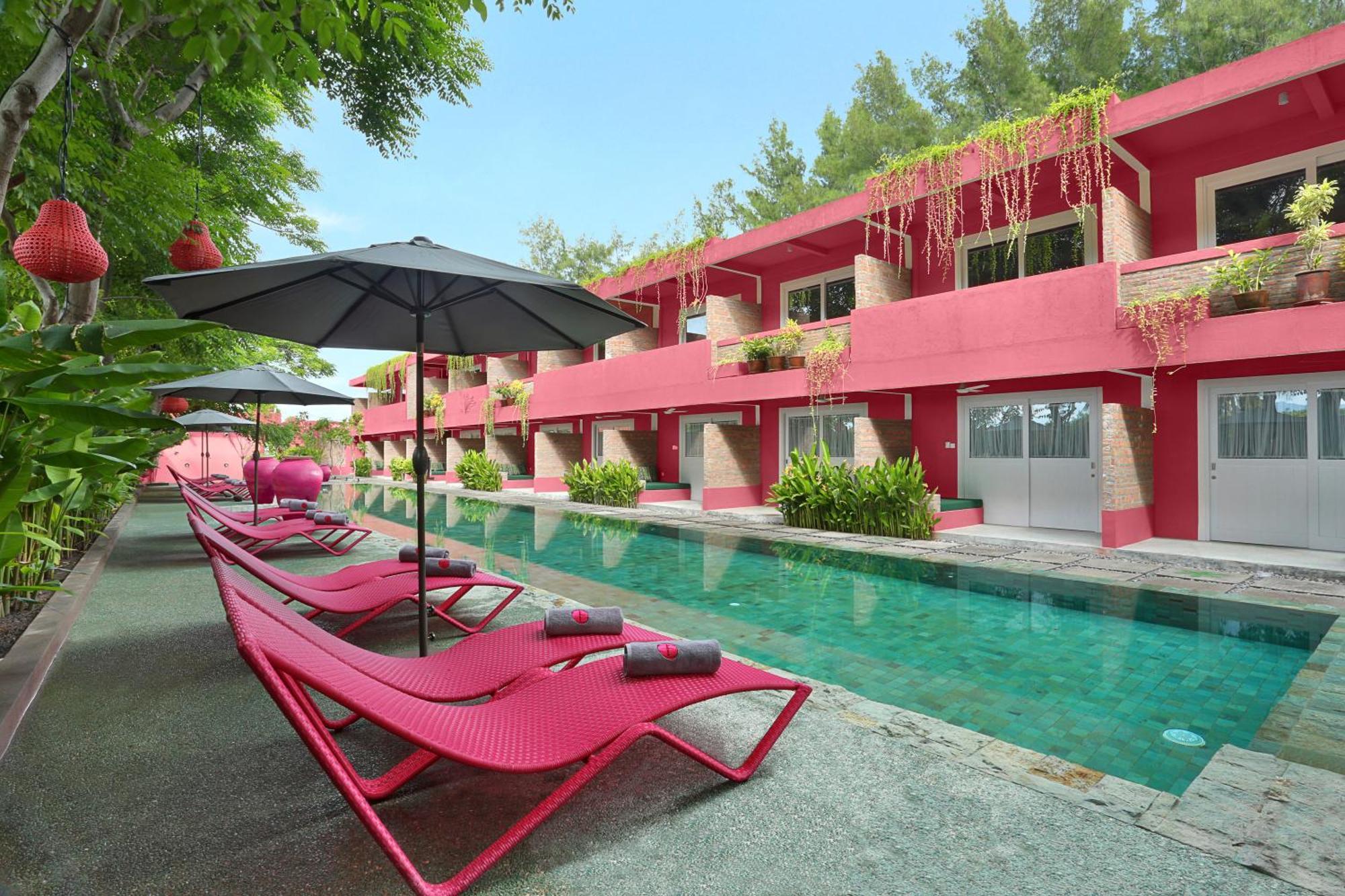 Pinkcoco Gili Trawangan - Constant Surprises - For Cool Adults Only Hotell Eksteriør bilde
