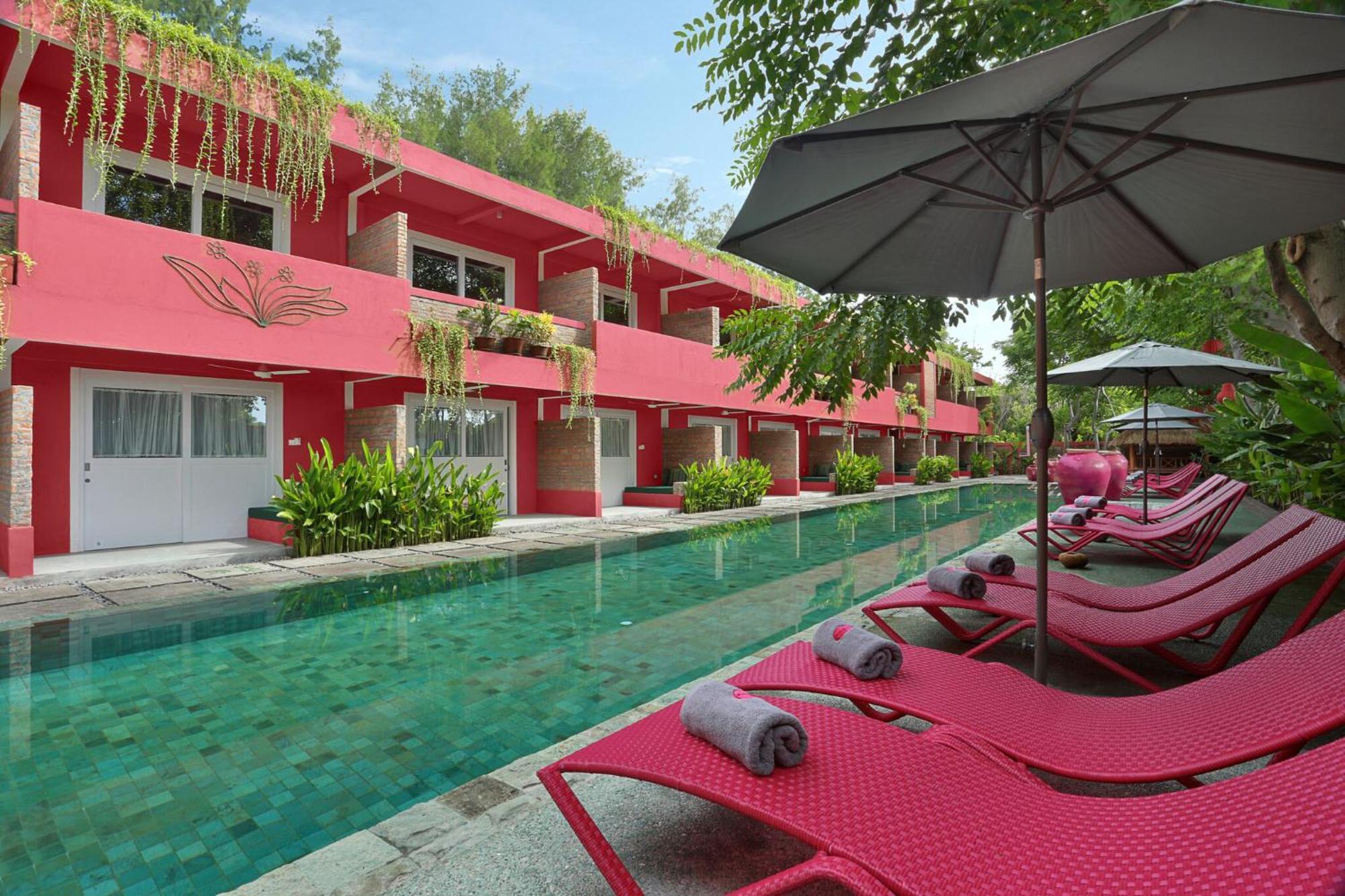 Pinkcoco Gili Trawangan - Constant Surprises - For Cool Adults Only Hotell Eksteriør bilde